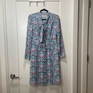 NWT Boden Sylvia Shirt Dress Size 6R with neck tie